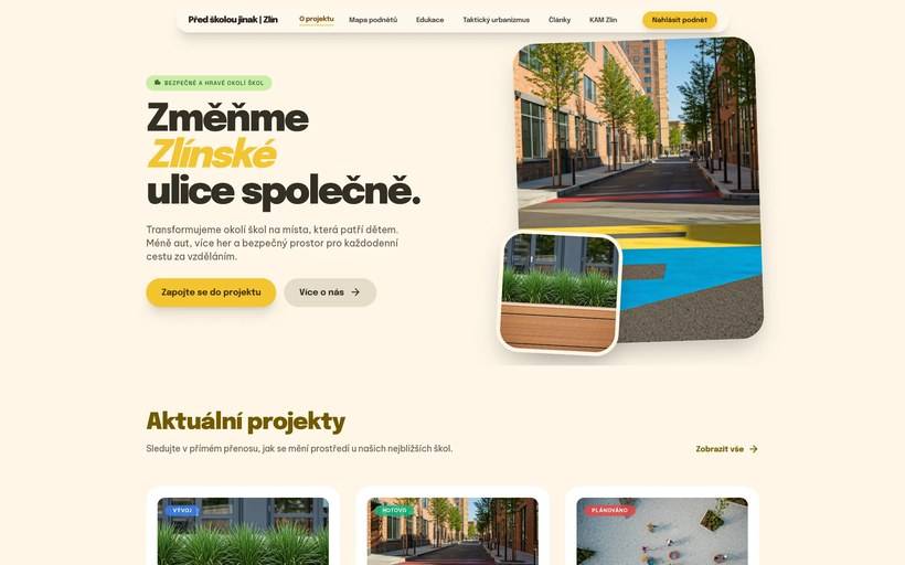 Ukázka projektu KAM – Kancelář architekta města